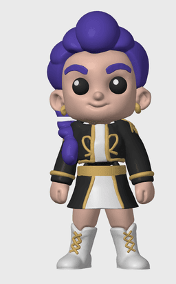 Flexi Rumi from KPop Demon Hunters 3d model