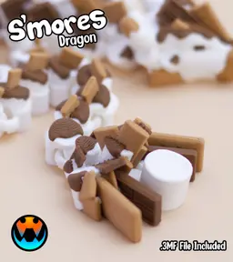 Smores Dragon 3d model