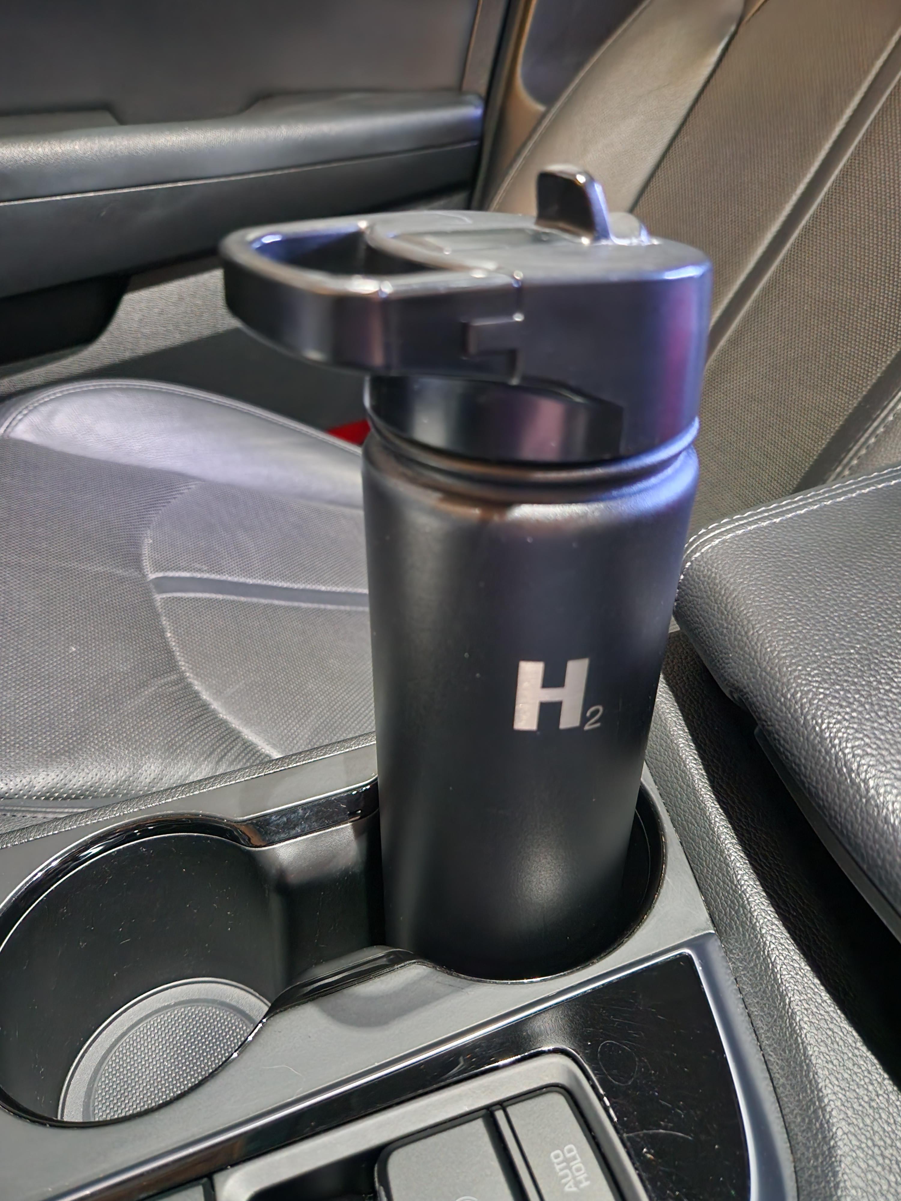 Cup Holder Adapter for H2 Hydrology 22 oz Water Bottle in 2015 Hyundai Sonata 3d model