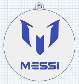 COMBO - LLAVEROS MESSI 3d model