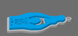 COMBO - LLAVEROS MESSI 3d model