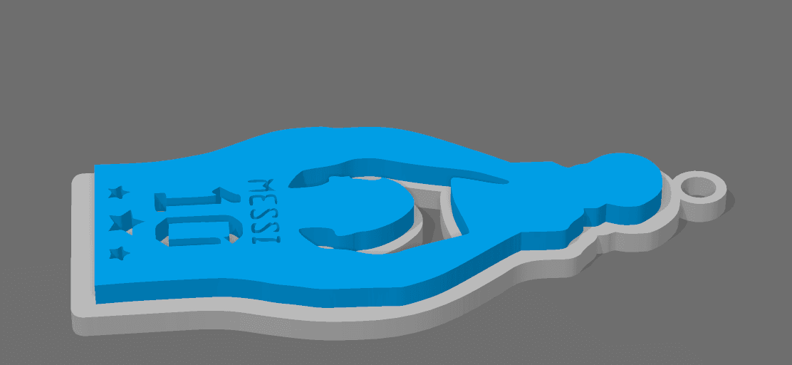 COMBO - LLAVEROS MESSI 3d model