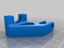 Ender 3 Filament Guide for 3DFused Linear Rails 3d model
