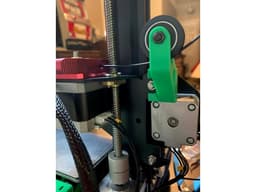 Ender 3 Filament Guide for 3DFused Linear Rails 3d model