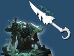 League of Legends Pyke Knife/dagger STL • 3D Printable Cosplay Weapon • LOL Prop File 3d model