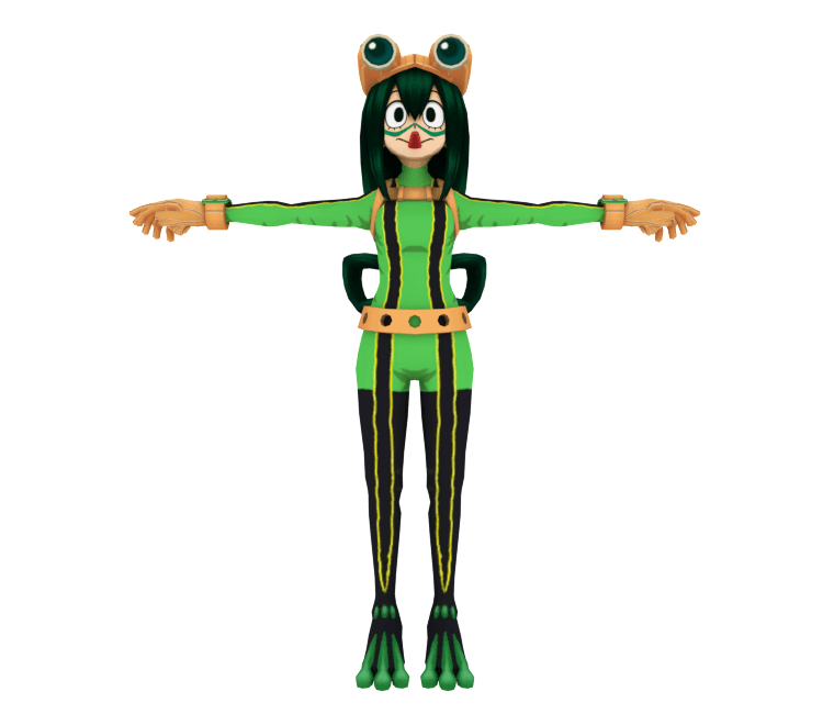 Tsuyu Asui (Hero Costume) 3d model