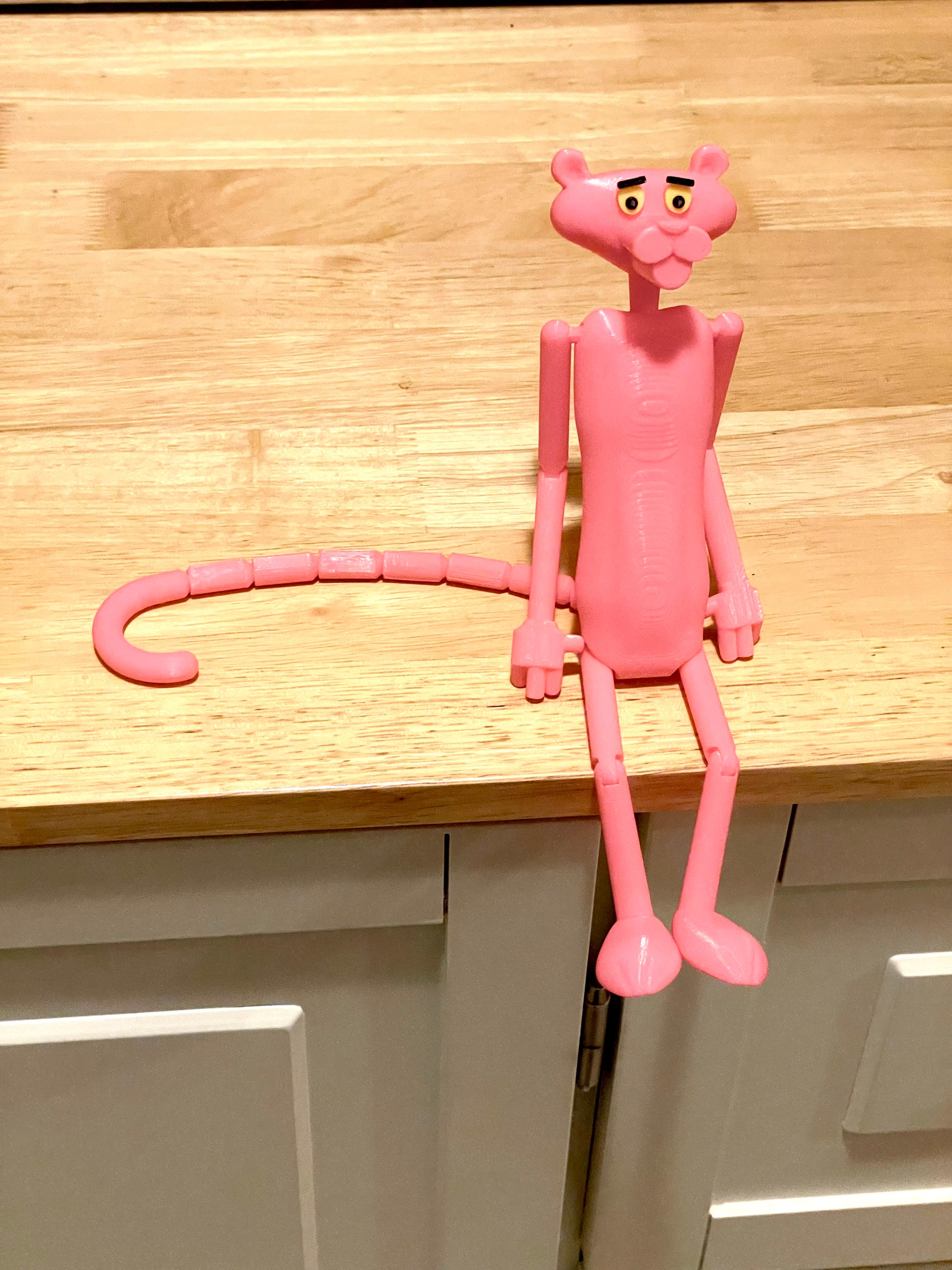Pink Panther Articulated Figure 3d model