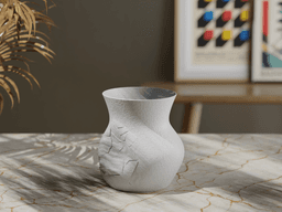 Craked 3d model