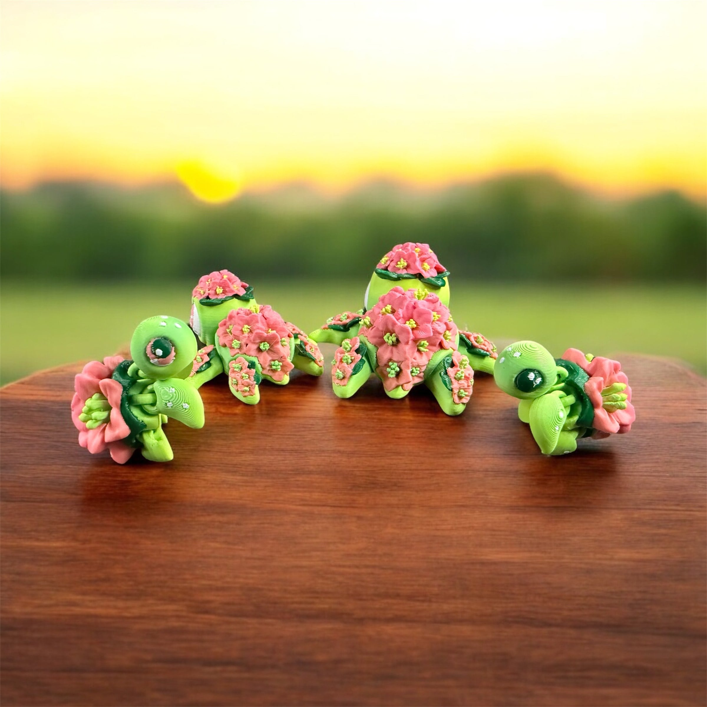 Rhododendron Turtle Articulated Flexi 3d model