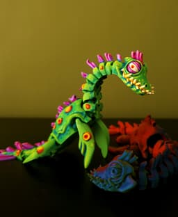 Creepy Loch Ness Monster 3d model