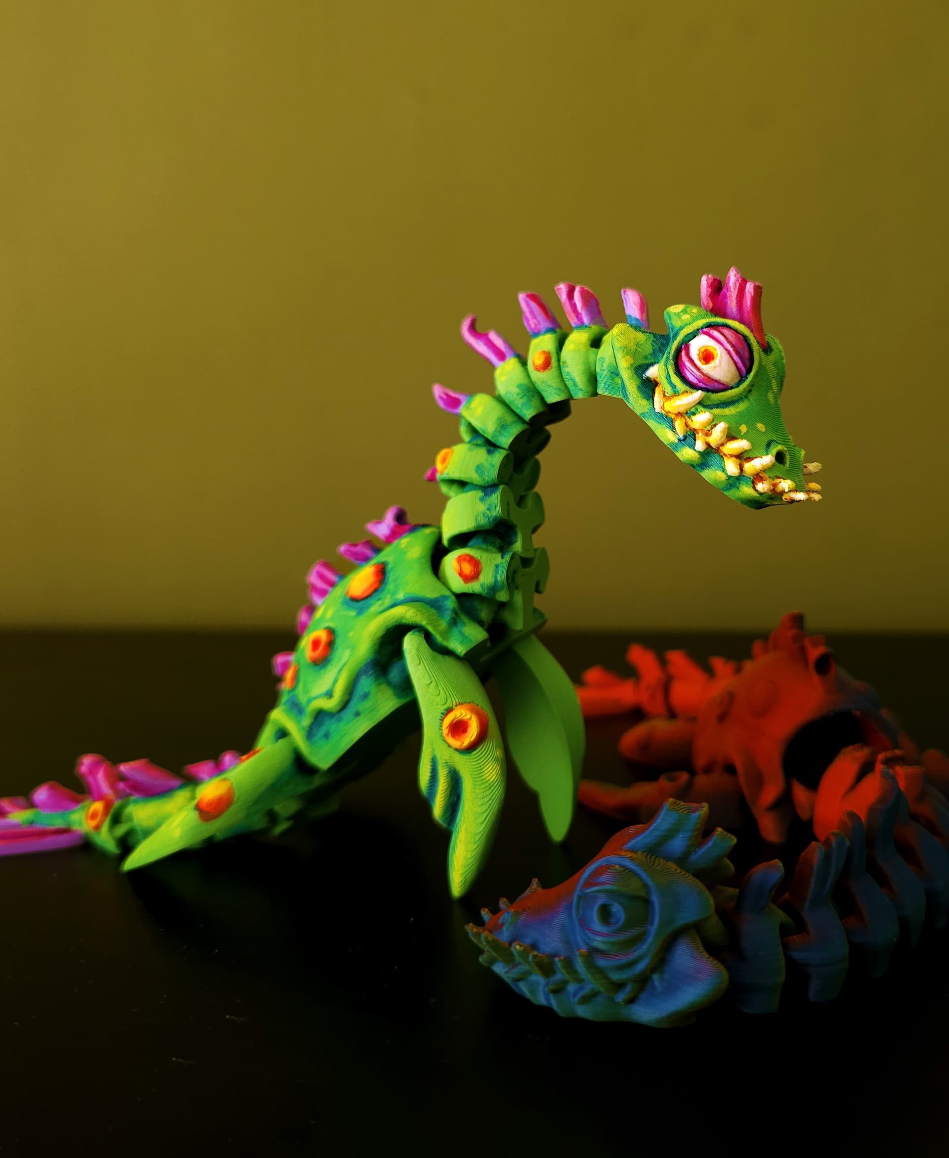 Creepy Loch Ness Monster 3d model