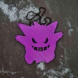 Gengar Charm (hollow) 3d model