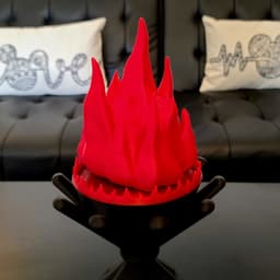 Indoor Campfire 3d model