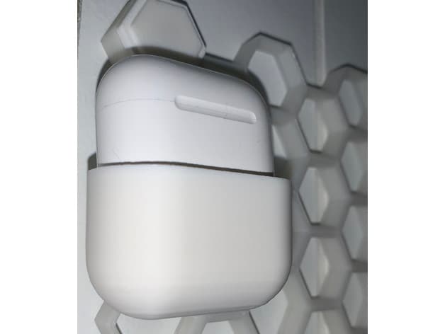 AirPods holder for HSW (honeycomb storage wall) 3d model