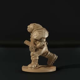 Support-Free / Supportless FDM | Null Brutes – Gunners Squad | Sci-Fi Orc Proxy | No Supports 3d model