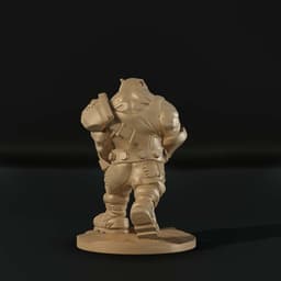 Support-Free / Supportless FDM | Null Brutes – Gunners Squad | Sci-Fi Orc Proxy | No Supports 3d model