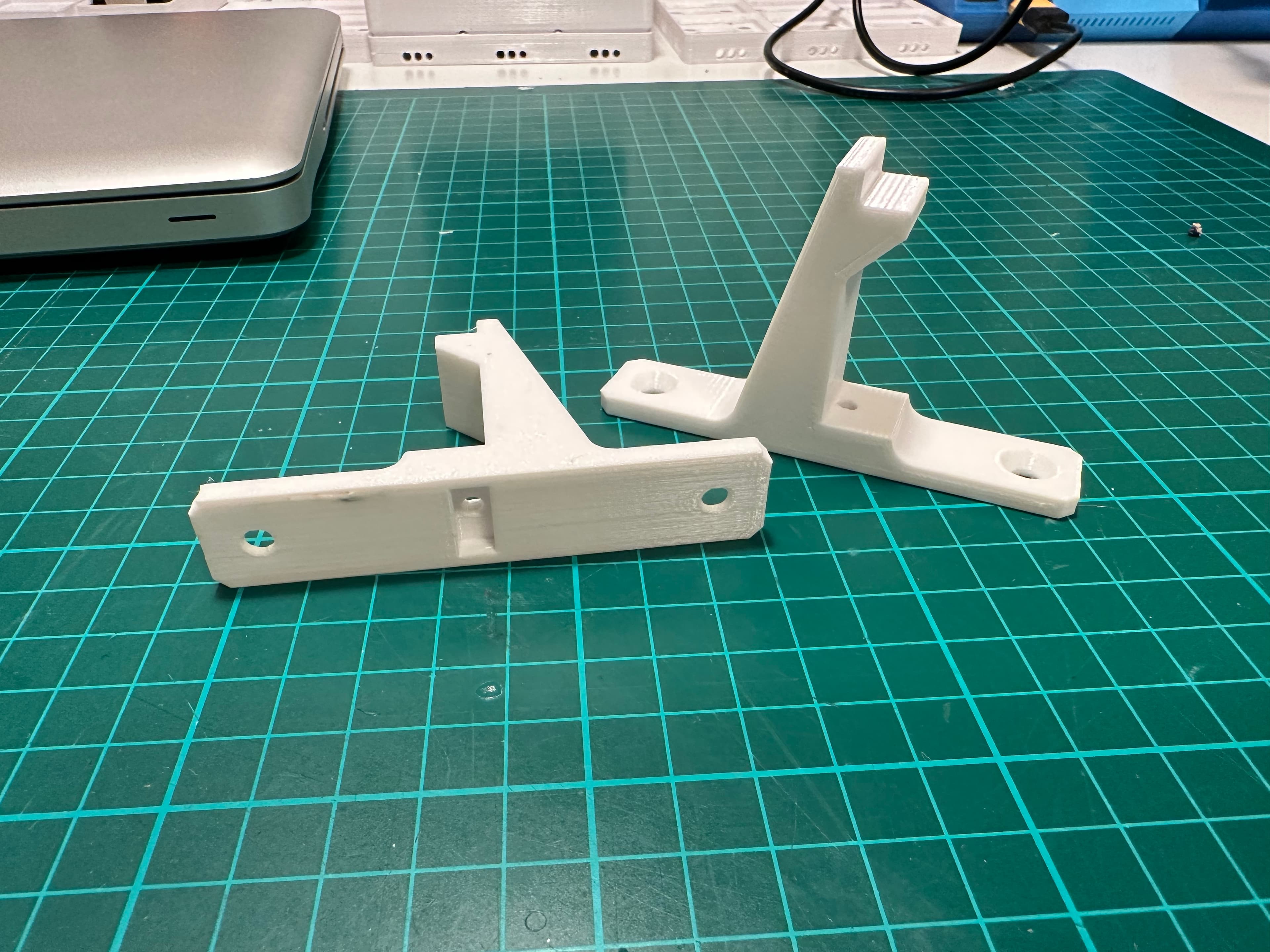 Gridfinity Baseplate Wall Mount Bracket 3d model