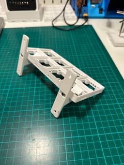 Gridfinity Baseplate Wall Mount Bracket 3d model