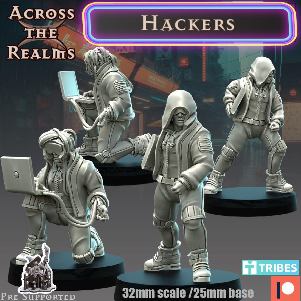 Hackers 3d model