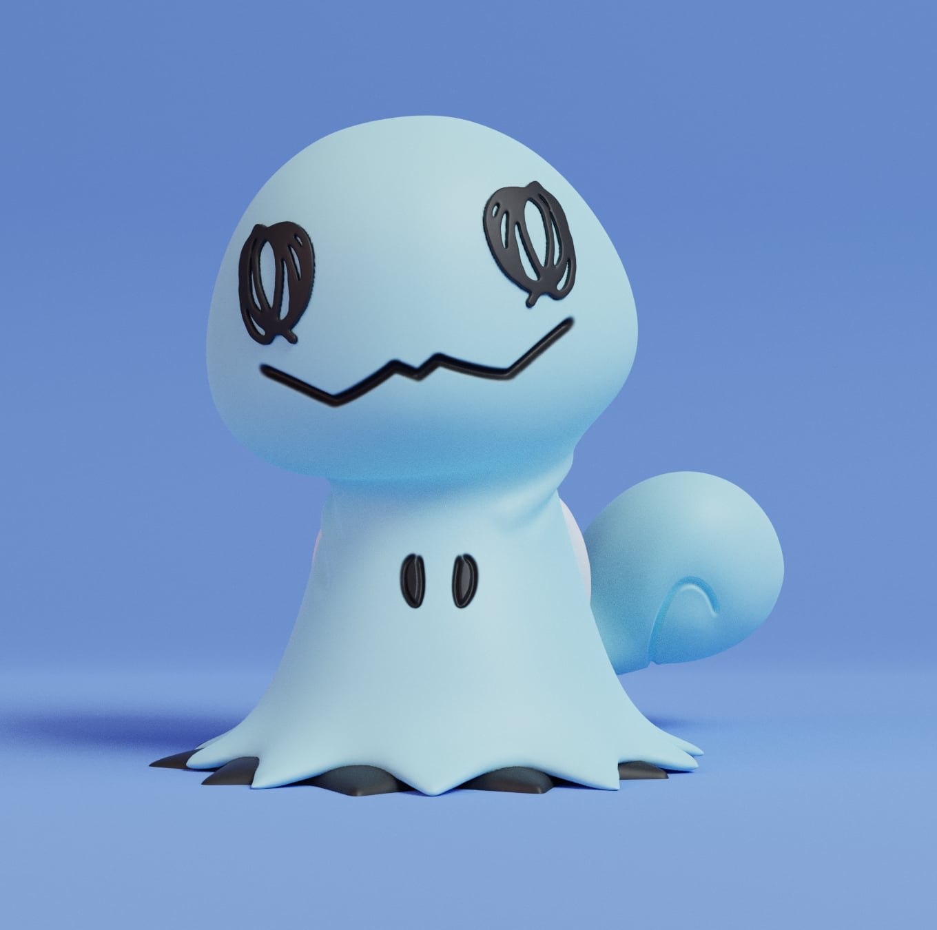 Mimikyu Squirtle 3d model