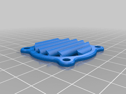 40mm Fan Deflector 3d model