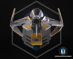 ETA-2 Jedi Starfighter Kit Card - 3D Print Files 3d model