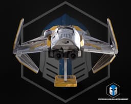 ETA-2 Jedi Starfighter Kit Card - 3D Print Files 3d model