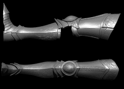 RELLANA ARMOR - TWIN MOON KNIGHT full armor set life size cosplay - Elden Ring Shadow of the Erdtree 3d model