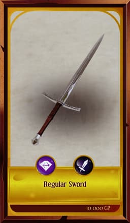 Regular Sword 3d model