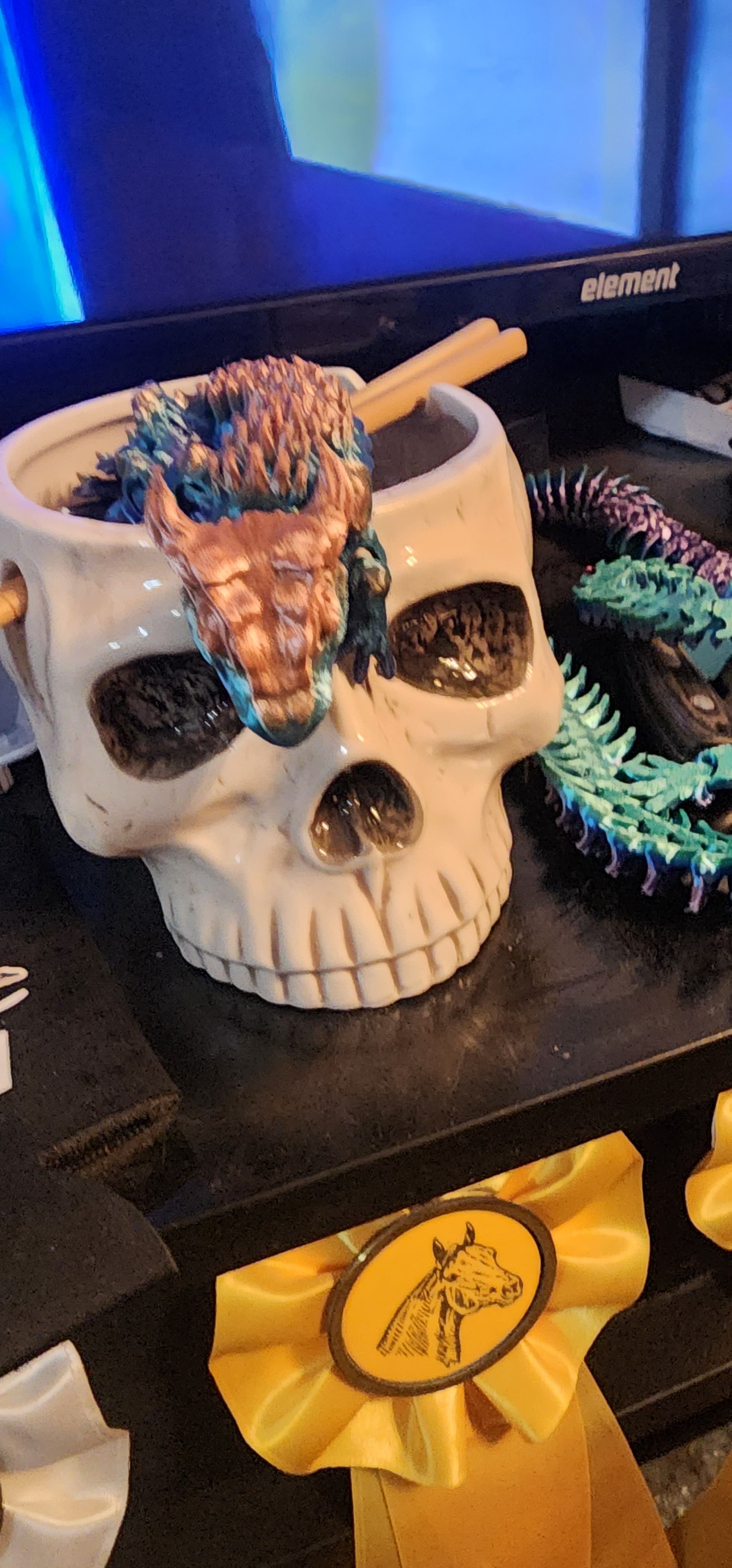 I have also made a few on a ender 3 v2 will same pla silk rainbow blue
