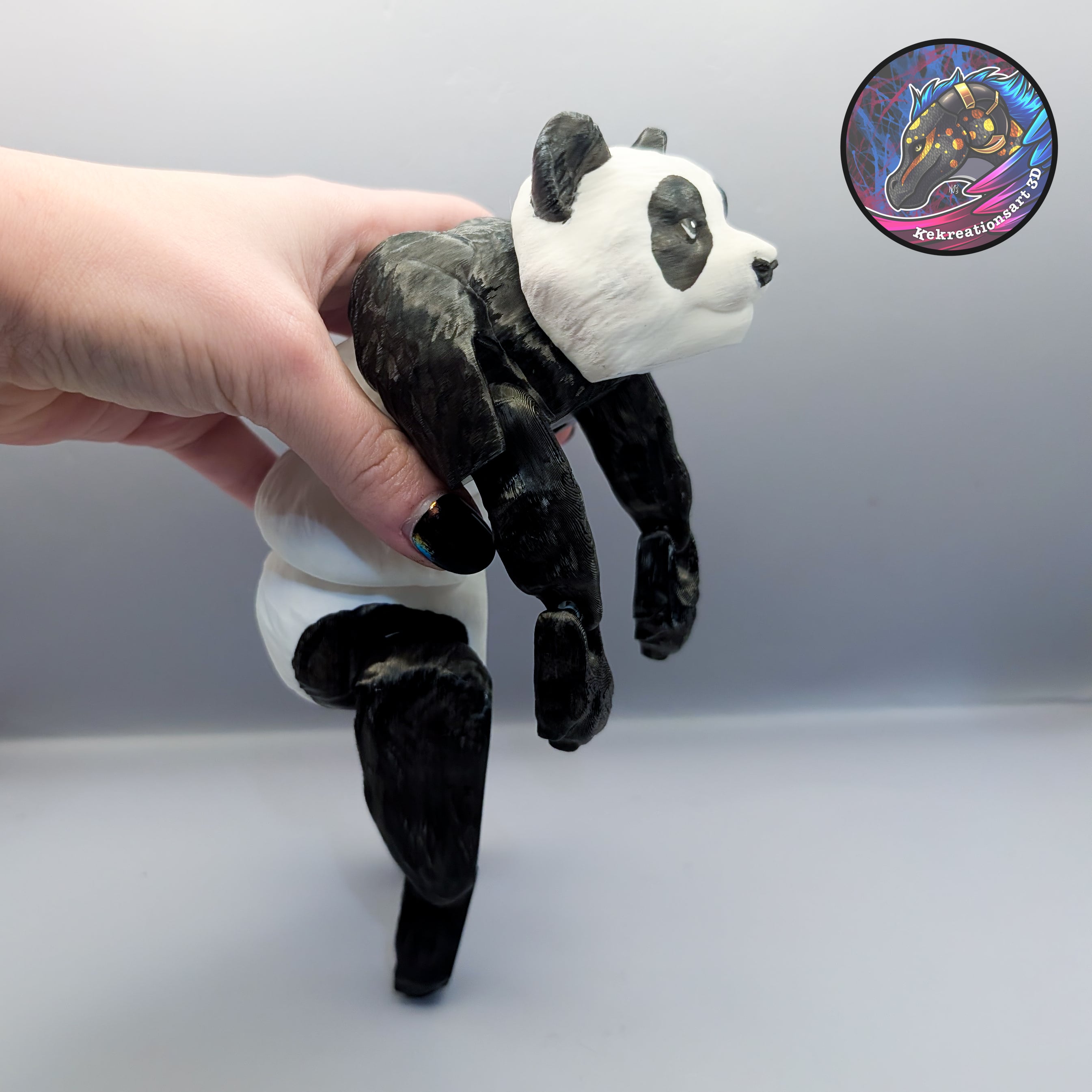 flexi panda bear 3d model