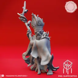 Band of Derro - Tabletop Miniatures (Pre-Supported) 3d model