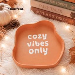 Wavy Aesthetic Catchall Tray - Cozy Vibes Only - 3D Print Model / STL for Home Decor 3d model