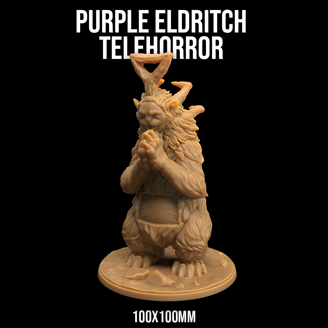 Purple Eldtritch Telehorror 3d model