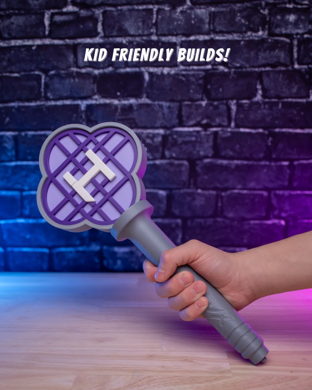 Huntrix Light Stick- Prop Kit (No AMS, No Support, No Glue) 3d model