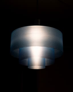 3 Tier Pendant Lamp // Cylinder Horizon 300mm 3d model