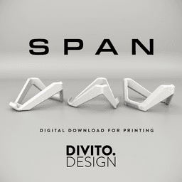 SPAN | Multi-Device Holder (Laptop / Tablet / Phone) 3d model