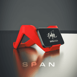 SPAN | Multi-Device Holder (Laptop / Tablet / Phone) 3d model
