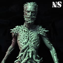 Wilbur Whateley x3 Variants 3d model