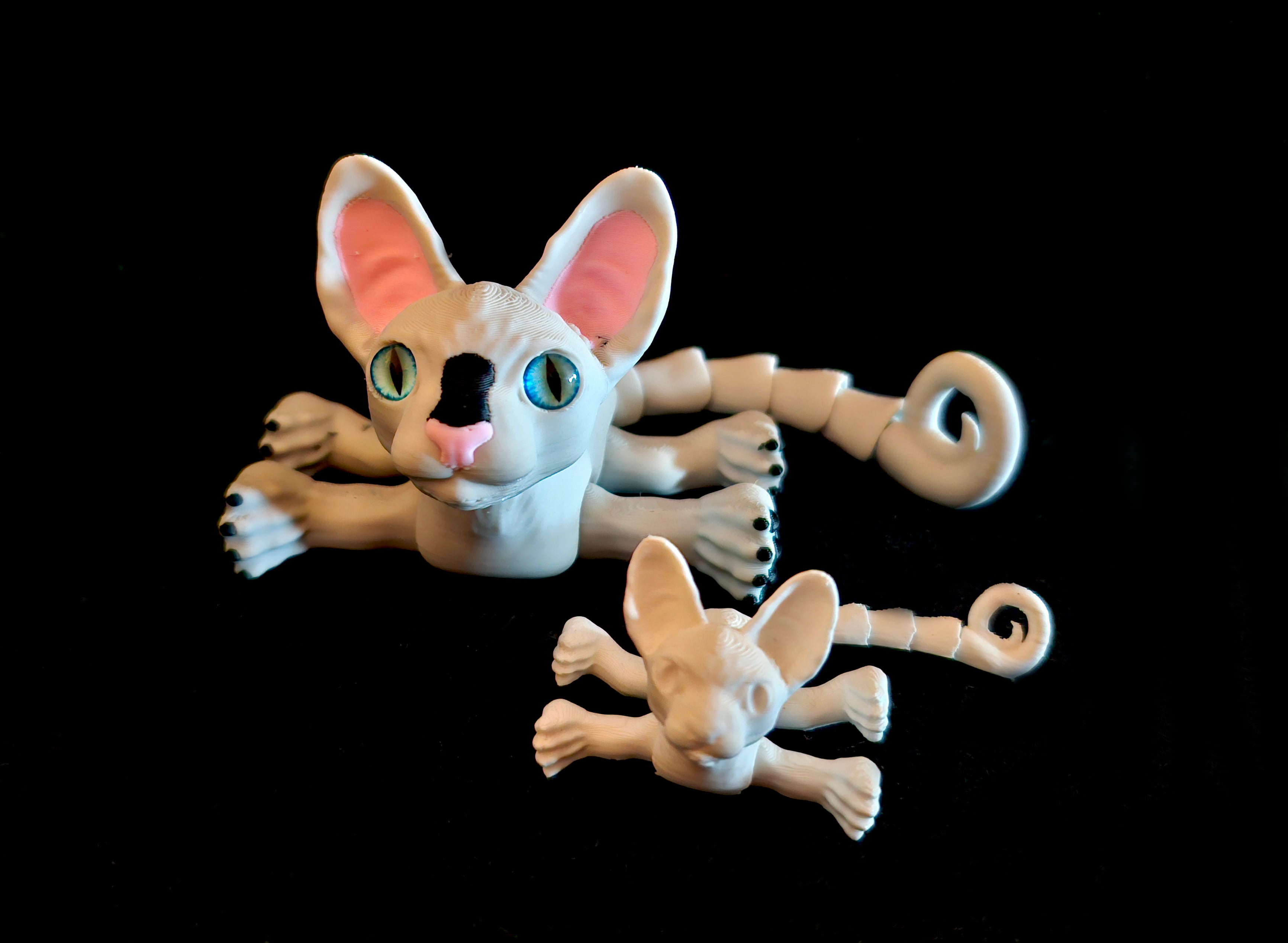 Sphynx cat mini *Commercial Version* 3d model