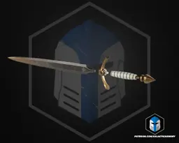 E33 Noahram Dagger - 3D Print Files 3d model