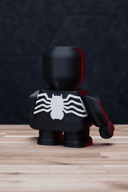 Chunky Venom - FREE Spider-Man Marvel Kit | No Supports, No AMS, No Glue 3d model