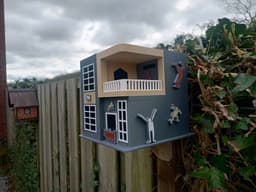 3D Printed Modern House - Birdhouse 3d model