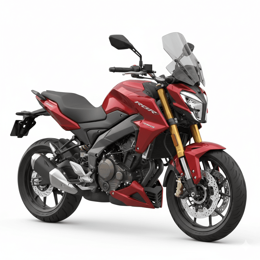Bajaj Dominar 400 Touring Motorcycle 3d model