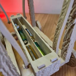Functional Battering Ram assembly kit battery dispenser 3d model