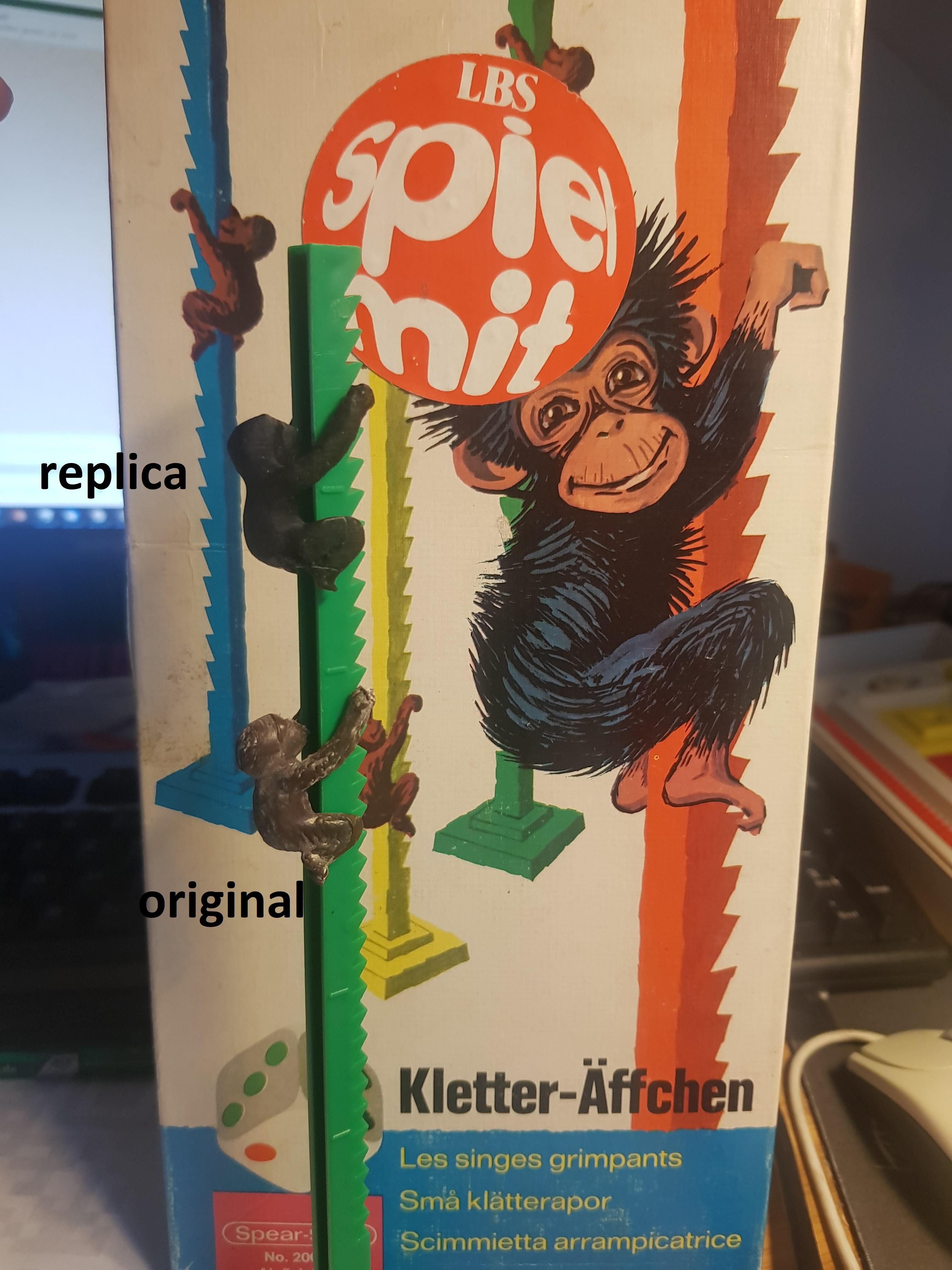 Kletter aeffchen: monkey climbing game replacement 3d model
