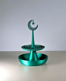 Eid Ornate Snack Stand 3d model