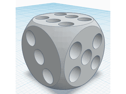 Dice 3d model