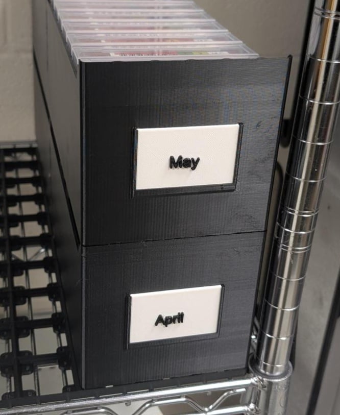 Gridfinity LTO Tape Storage - Stackable 3d model