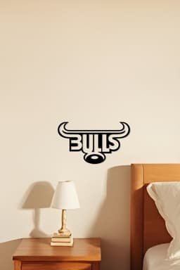 Bulls Wall Art, Wall Decor, Home Decor 3d model